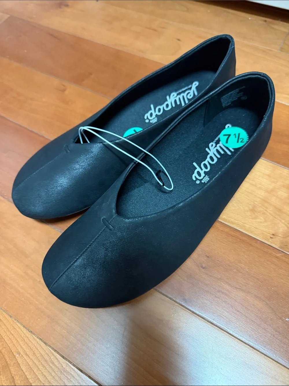 Jellypop Black Slip-On Ballet Flats — Simple Everyday Style